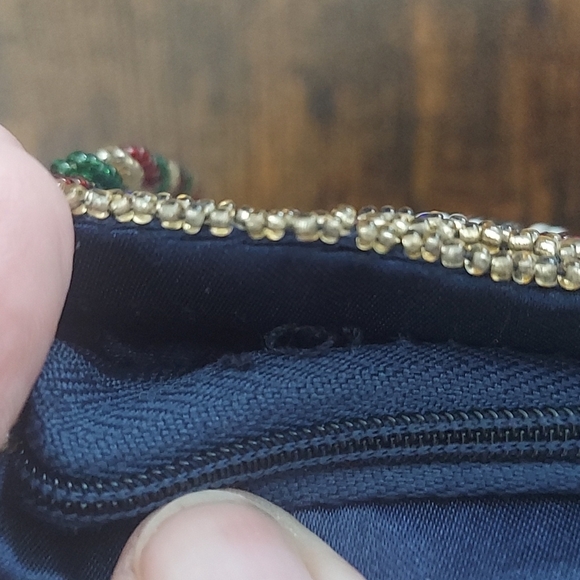 C Marie Beaded Holiday Gingerbreadman Crossbody - Picture 4 of 10